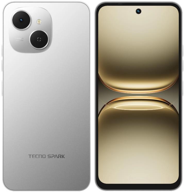 Изображение Смартфон TECNO Spark 40C (128 Гб/4 Гб) серый