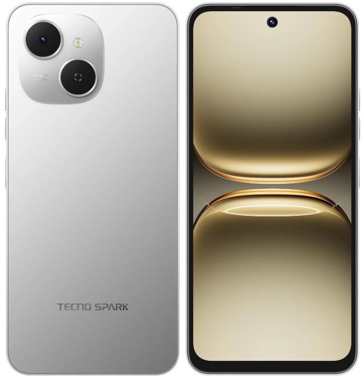 Изображение Смартфон TECNO Spark 40C (128 Гб/8 Гб) белый