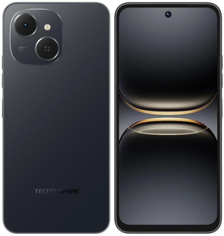 Изображение Смартфон TECNO Spark 40C (256 Гб/8 Гб) черный