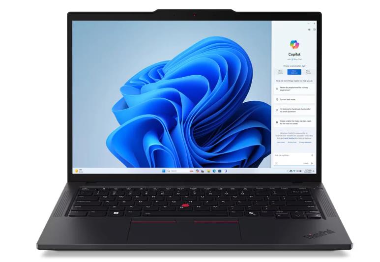 Изображение Ноутбук Lenovo ThinkPad T14 Gen 5 (Intel 155H 1400 МГц/ SSD 512 ГБ  /RAM 16 ГБ/ 14" 1920x1200/VGA встроенная/ Без ОС) (21MMSCN200)