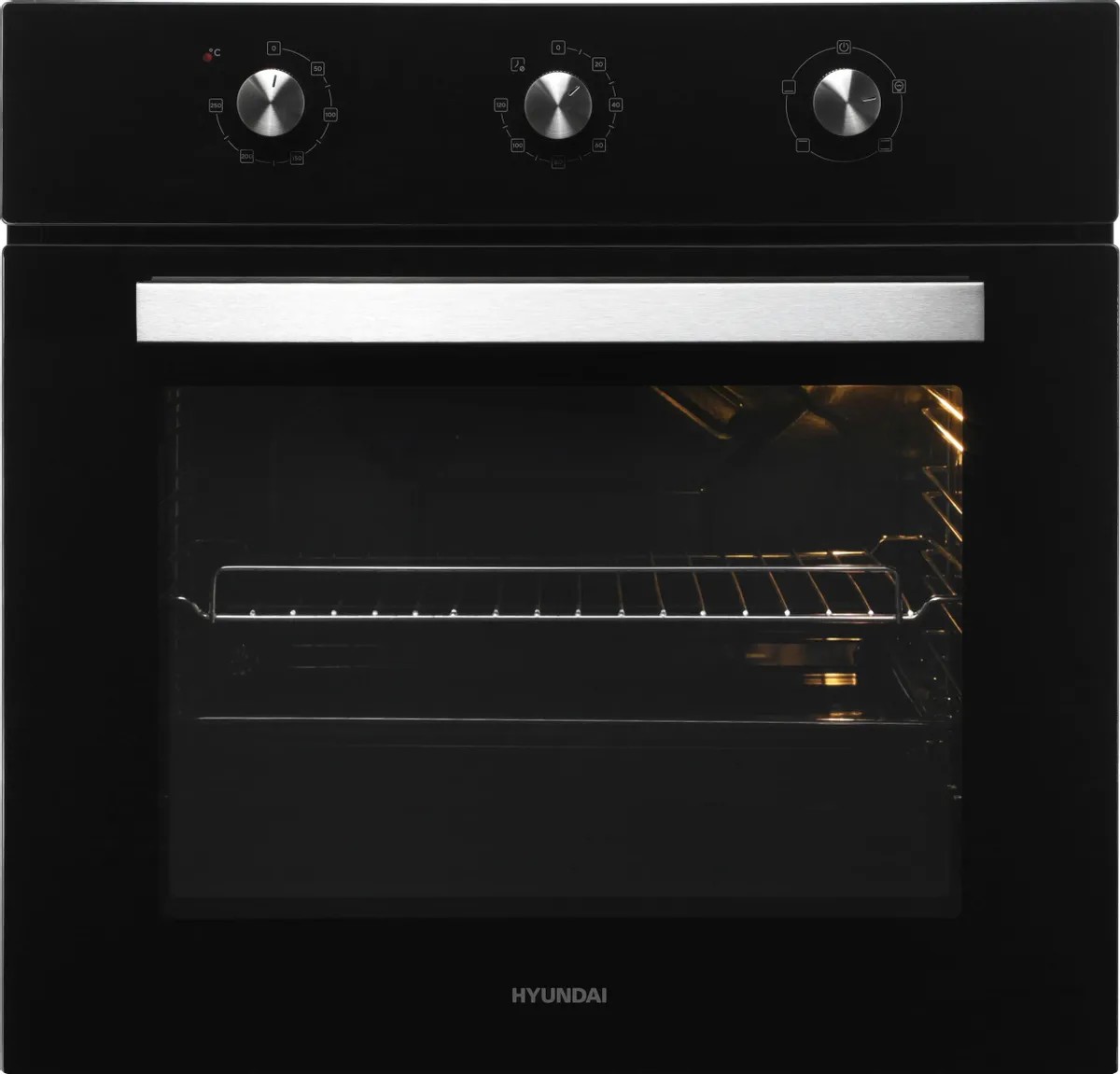 Изображение Духовой шкаф Hyundai HEO 66311 BG (75 л , чёрный)