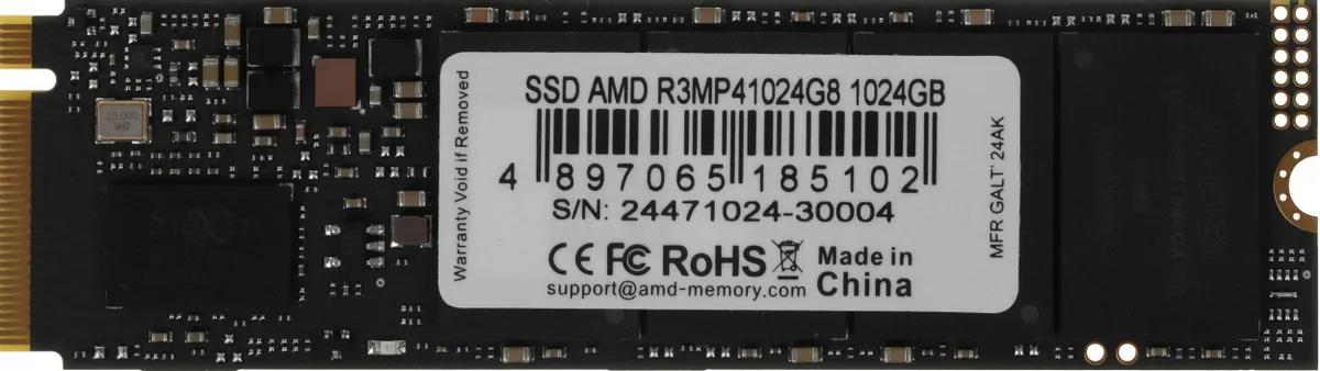 Изображение SSD диск AMD R3MP41024G8 1024 Гб 2280 (R3MP41024G8)
