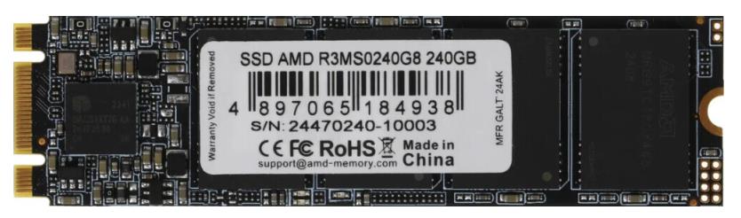 Изображение SSD диск AMD R3MS0240G8 240 Гб 2280 (R3MS0240G8)