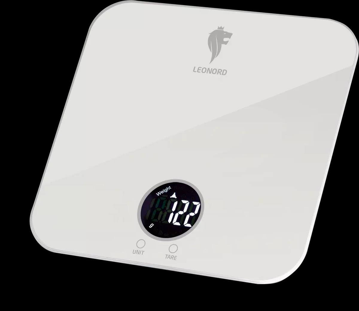 Изображение Весы кухонные Leonord LE-1713 (108266) (белый)