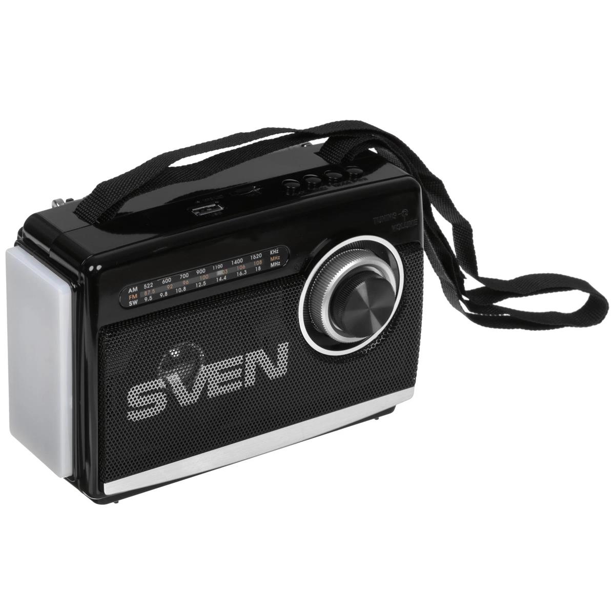 Изображение Радиоприемник Sven SRP-155 черный