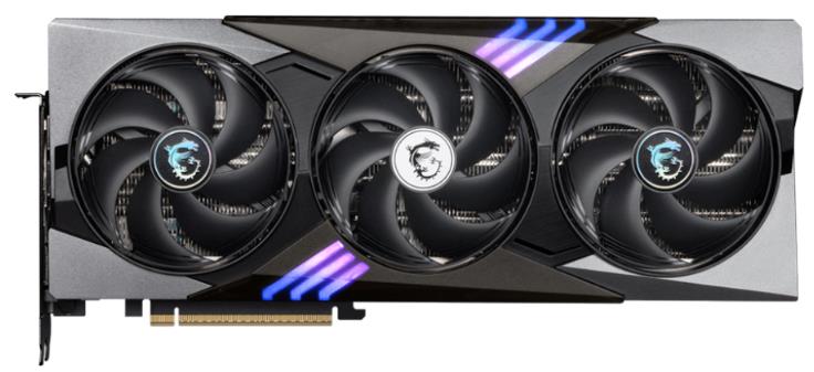 Изображение Видеокарта MSI NVIDIA GeForce RTX 5080 OC 16Gb 16 Гб (GeForce RTX 5080, GDDR7)/(RTX5080 GAMING TRIO OC 16GB)