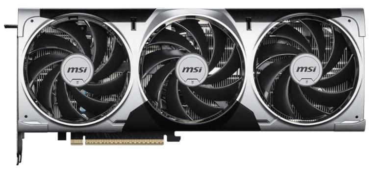 Изображение Видеокарта MSI NVIDIA GeForce RTX 5080 OC 16Gb 16 Гб (GeForce RTX 5080, GDDR7)/(RTX 5080 VENTUS 3X OC PLUS 16GB)