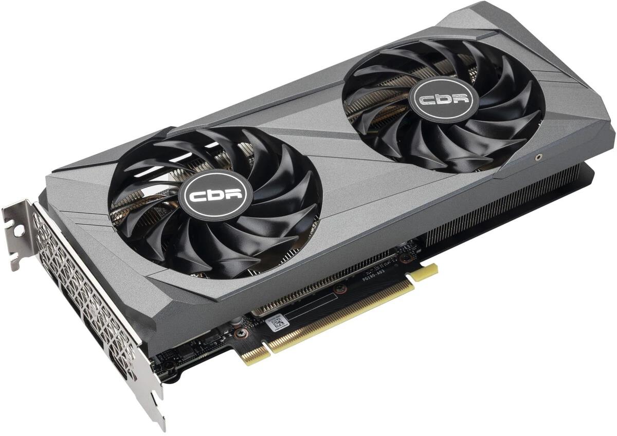 Изображение Видеокарта CBR NVIDIA GeForce RTX 3060 12Gb 12 Гб (NVIDIA GeForce RTX 3060, GDDR6)/(VGA-STX3060-12G-RTL)
