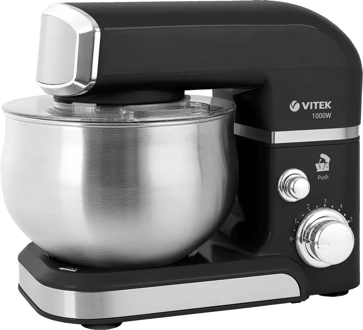 Изображение Миксер VITEK Midnight VT-4116 (1000 Вт /черный, стальной)