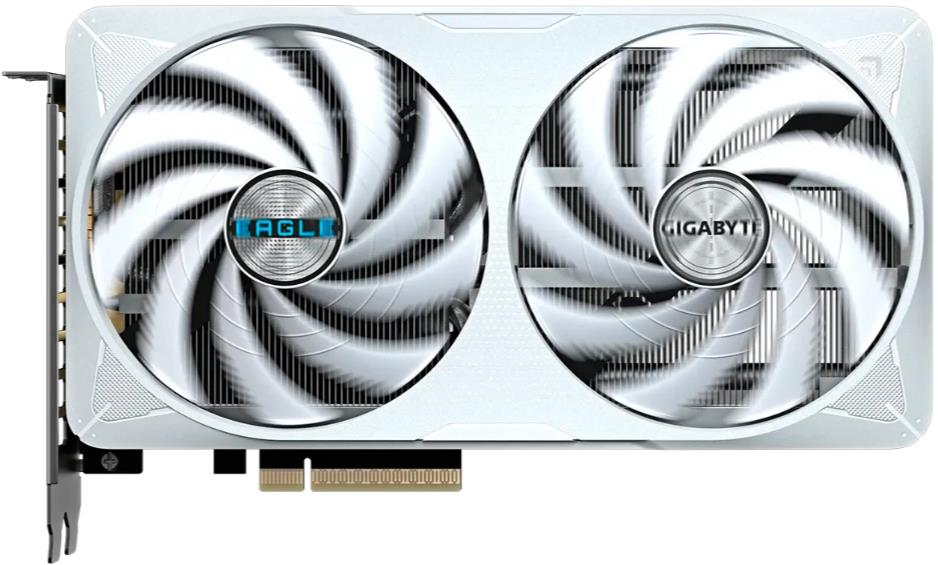 Изображение Видеокарта GIGABYTE NVIDIA GeForce RTX 5060 Ti EAGLE OC ICE 8Gb 8 Гб (GeForce RTX 5060 Ti, GDDR7)/(GV-N506TEAGLEOC ICE-8GD 1.0)