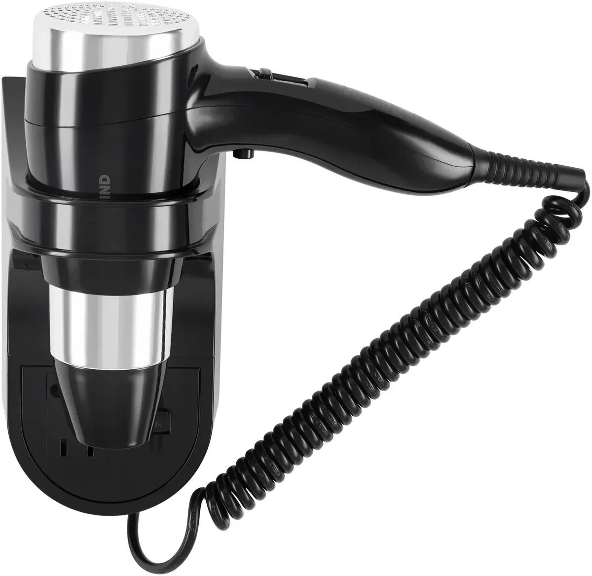 Изображение Настенный фен STARWIND SW-HD877 (1600 Вт /черный)