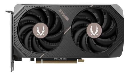 Изображение Видеокарта ZOTAC NVIDIA GeForce RTX 5060 Ti AMP OC 8Gb 8 Гб (GeForce RTX 5060 Ti, GDDR7)/(ZT-B50610F-10M)