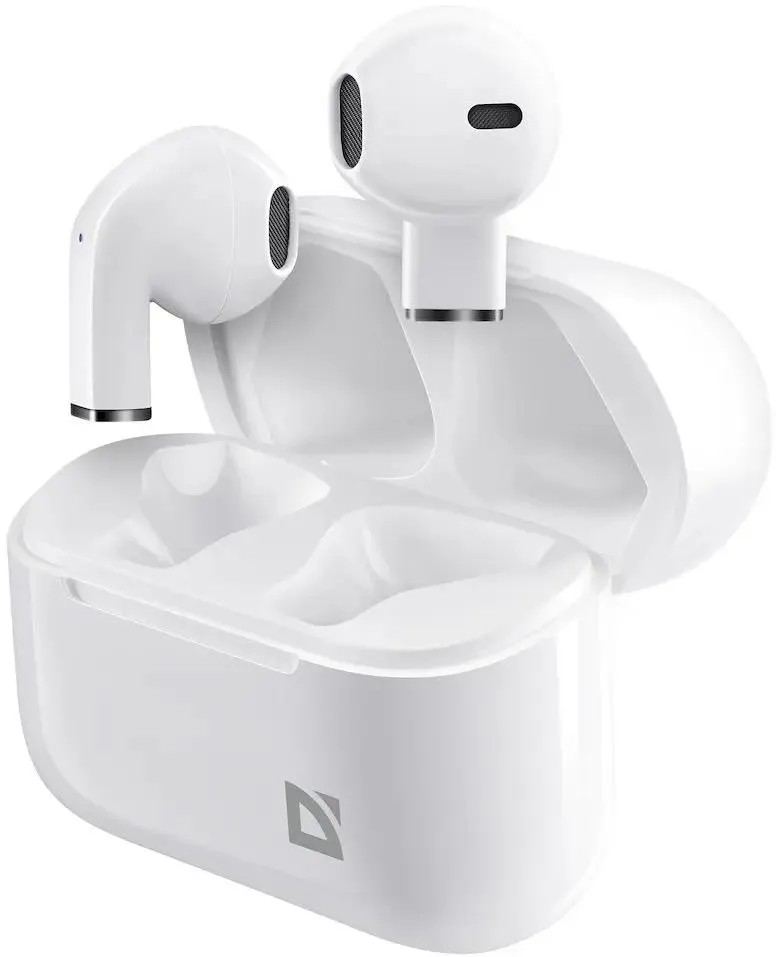 Изображение Bluetooth-гарнитура/наушники Defender Twins 955 (белый)
