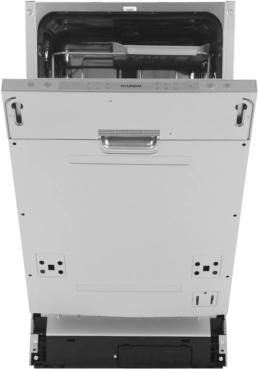 Изображение Встраиваемая посудомоечная машина Hyundai HBD 460 (полноразмерная, 10 комплектов)