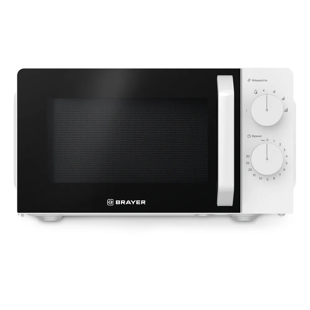 Изображение Микроволновая печь Brayer BR2507 (800 Вт  20 л    белый)