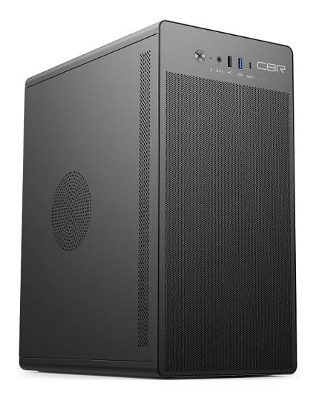 Изображение Корпус CBR PCC-MATX-V285-WPSU (mATX, Mini-ITX, черный, без БП)/(PCC-MATX-V285-WPSU)