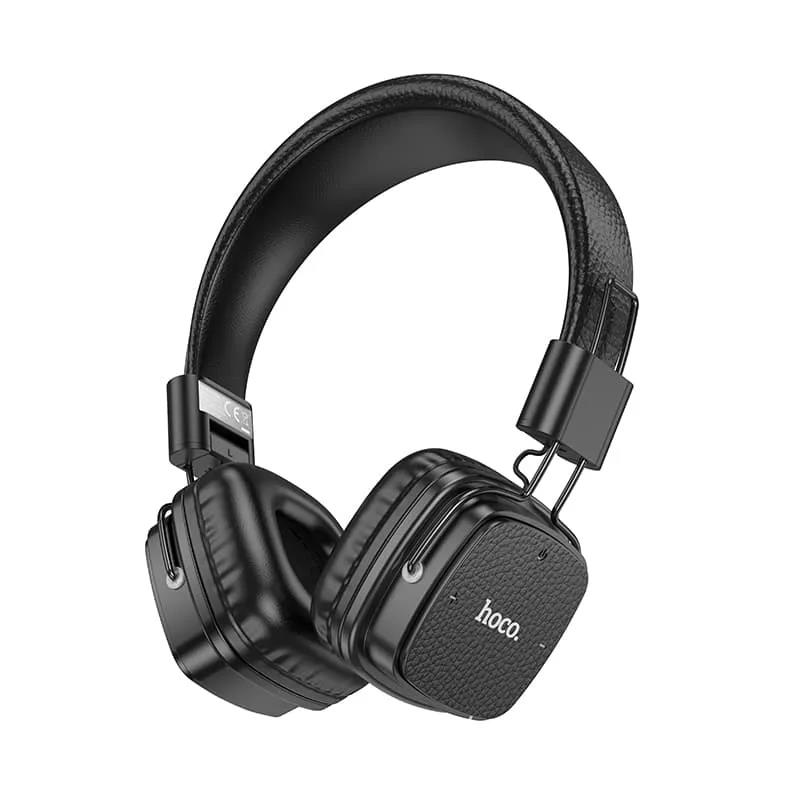 Изображение Bluetooth-гарнитура/наушники Hoco W56 Black (черный)