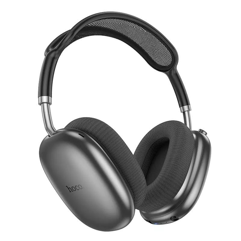 Изображение Bluetooth-гарнитура/наушники Hoco W55 Plus Space Grey космический (темно-серый.)