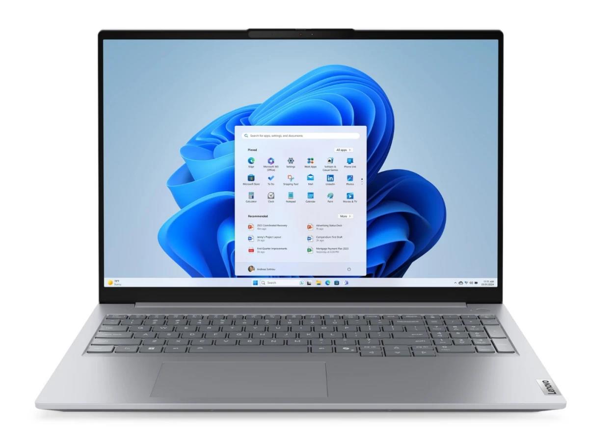 Изображение Ноутбук Lenovo ThinkBook 16 G8 IRL (Intel 240H 2500 МГц/ SSD 512 ГБ  /RAM 16 ГБ/ 16" 1920x1200/VGA встроенная/ Без ОС) (21SH00JDFW)