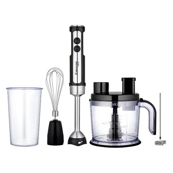 Изображение Блендер Brayer BR1263 (погружной/1500 Вт/черный, стальной)