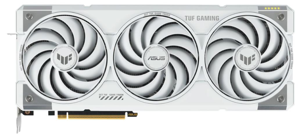 Изображение Видеокарта Asus NVIDIA GeForce RTX 5070 Ti TUF Gaming OC White 16Gb 16 Гб (GeForce RTX 5070 Ti, GDDR7)/(90YV0MD3-M0NA00)
