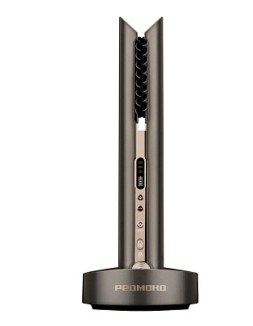 Изображение Щипцы для волос REDMOND HS1722 22Вт серо-коричневый (22 Вт /210 °C/керамическое)