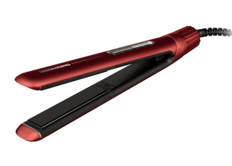Изображение Щипцы для волос REDMOND HS1714 55 Вт, до 230 °С, красный (55 Вт /230 °C/керамическое)
