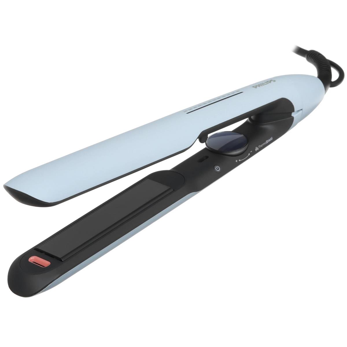 Изображение Щипцы для волос Philips BHS520/00 черный/белый (макс.темп.:230С) (/230 °C/керамическое)