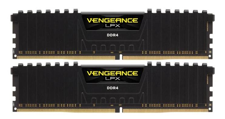 Изображение Оперативная память 2х8 GB DDR4 Corsair Vengeance LPX (25600 МБ/с, 3200 МГц, CL16)
