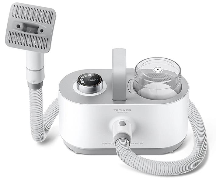 Изображение Машинка для стрижки для домашних животных Trouver G1 Pro белый 240Вт (насадок в компл:7шт), белый