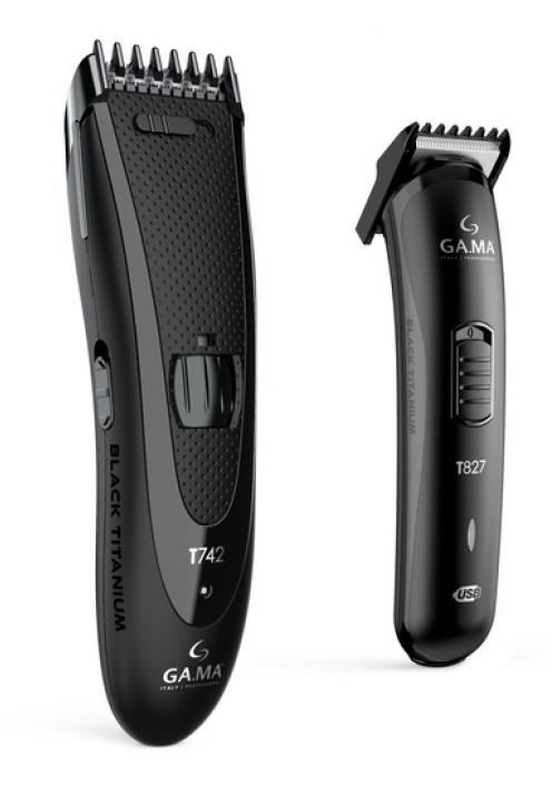 Изображение Набор для стрижки  GA.MA T742/T827, черный