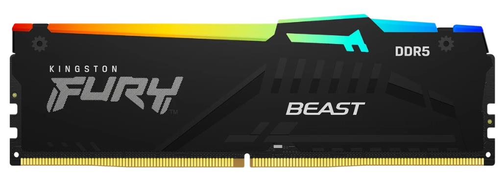 Изображение Оперативная память 8 GB DDR5 Kingston Fury Beast RGB (48000 Мб/с, 6000 МГц, CL30)