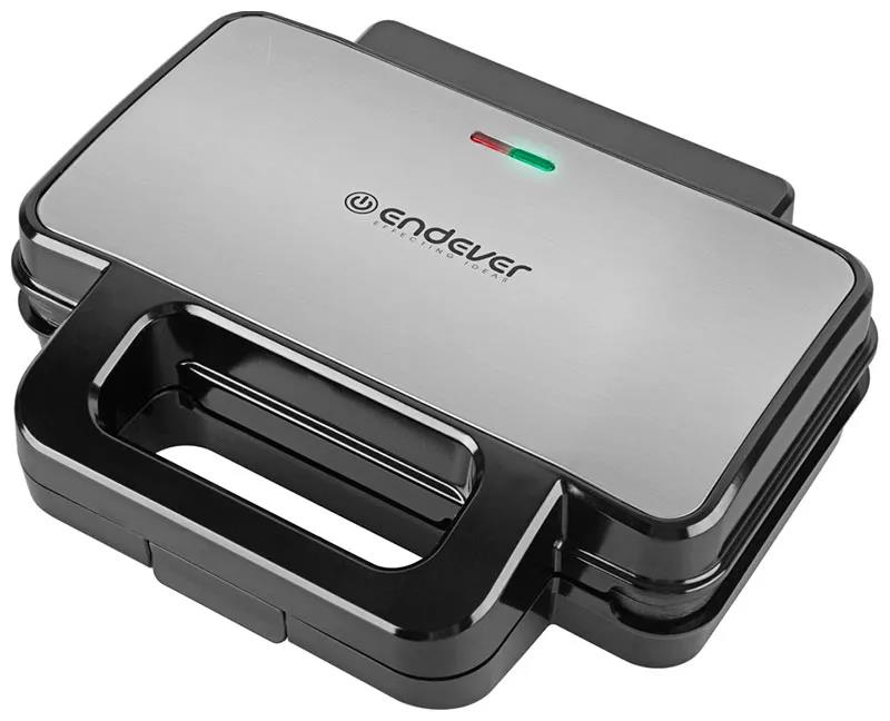 Изображение Вафельница Endever Skyline WM-25 "2 в1" (1200 Вт /серебристый, черный)