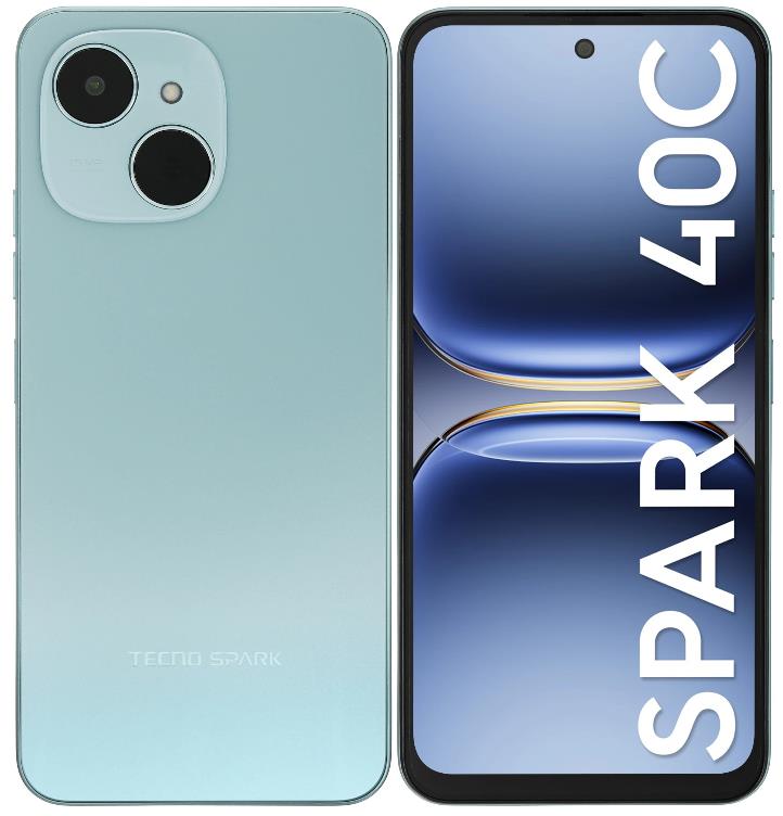 Изображение Смартфон TECNO Spark 40C (128 Гб/8 Гб) синий