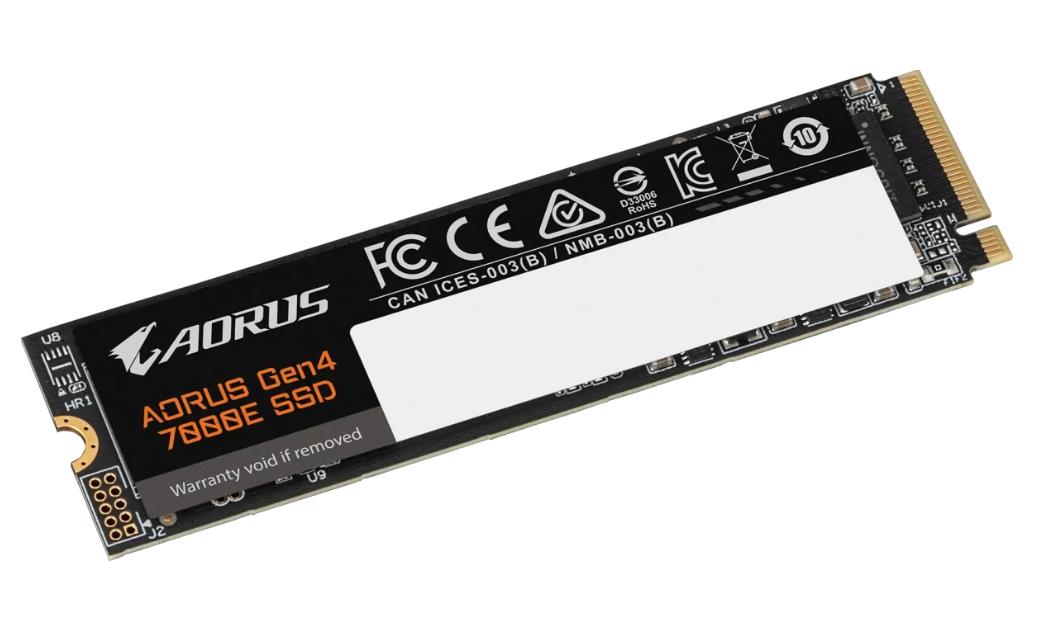 Изображение SSD диск GIGABYTE AORUS Gen4 7000E 1000 Гб 2280 (AG470E1TB)