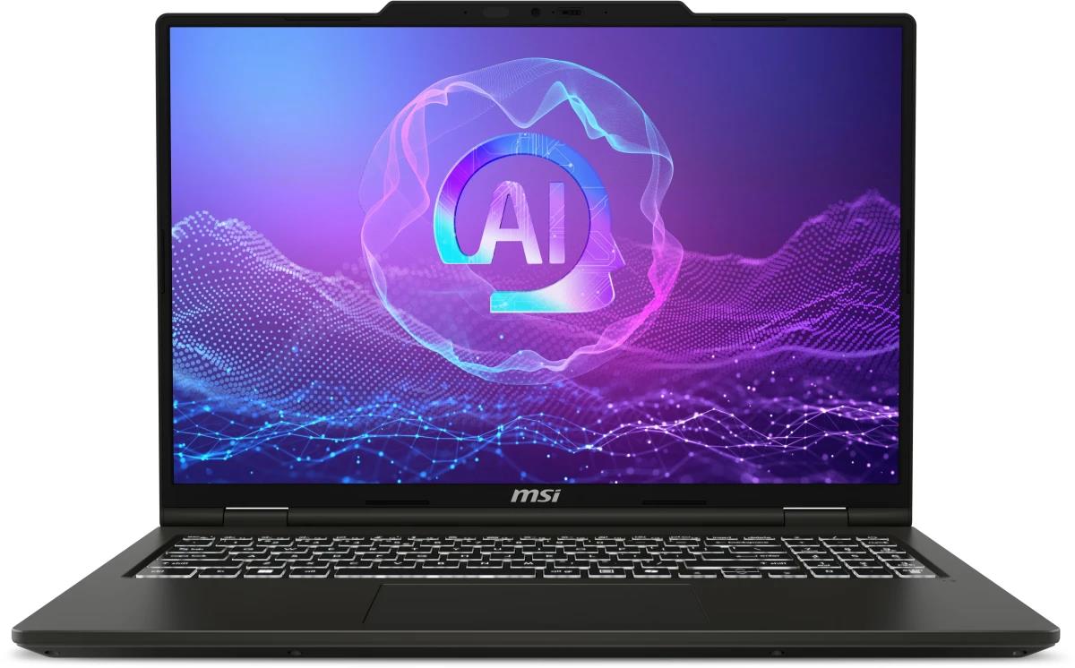 Изображение Ноутбук MSI VenturePro 16 AI A2HVEG-033XRU (Intel 255H 2000 МГц/ SSD 1024 ГБ  /RAM 16 ГБ/ 16" 2048х1280/VGA дискретная/ Без ОС) (9S7-261121-033)