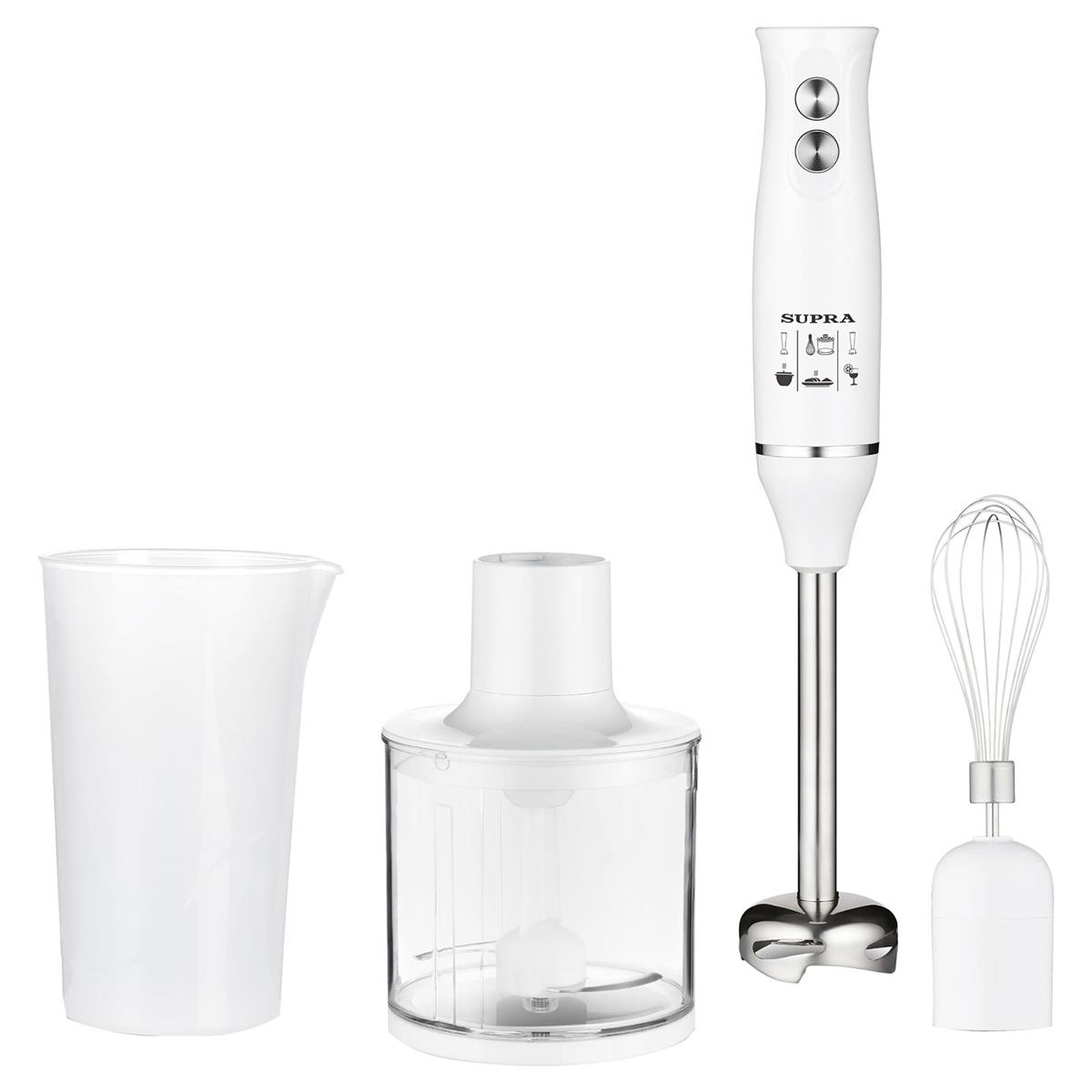 Изображение Блендер Supra HBS-1004 (погружной/1400 Вт/белый)