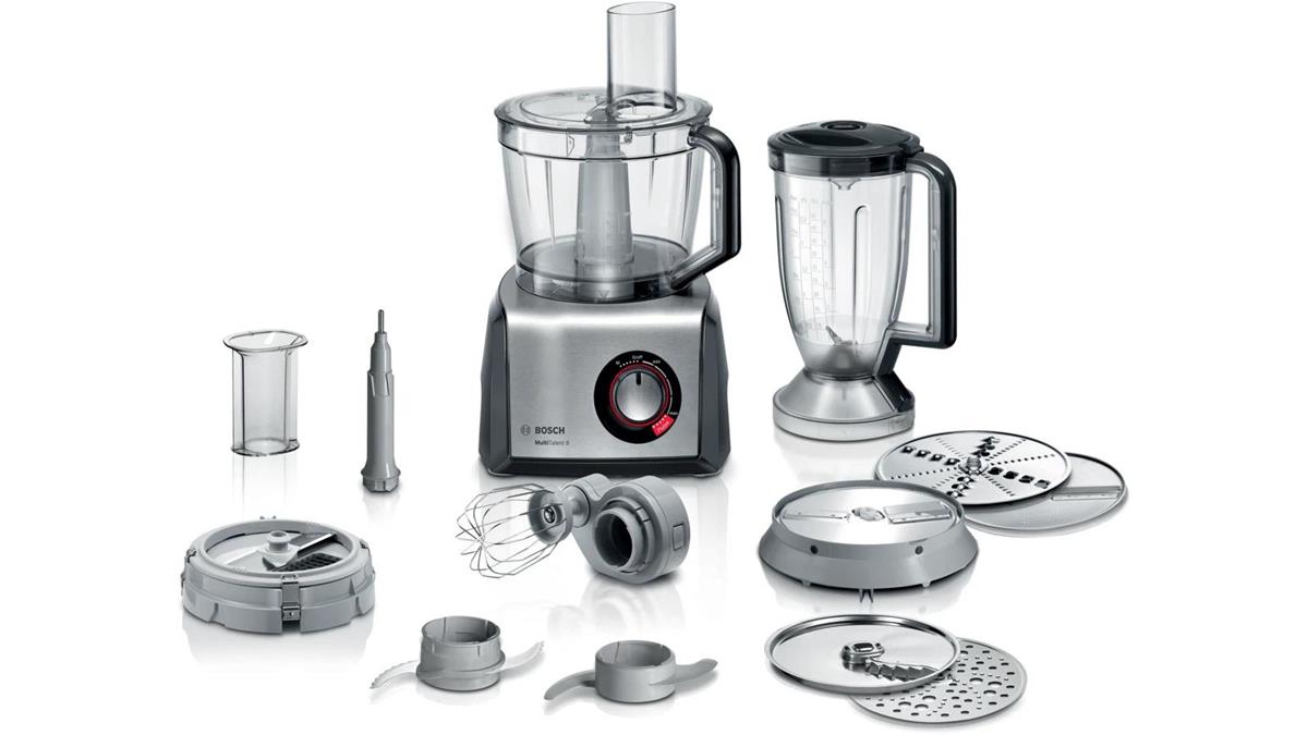 Изображение Кухонный комбайн Bosch MC812M865 (3,9 л /1250 Вт /серебристый)