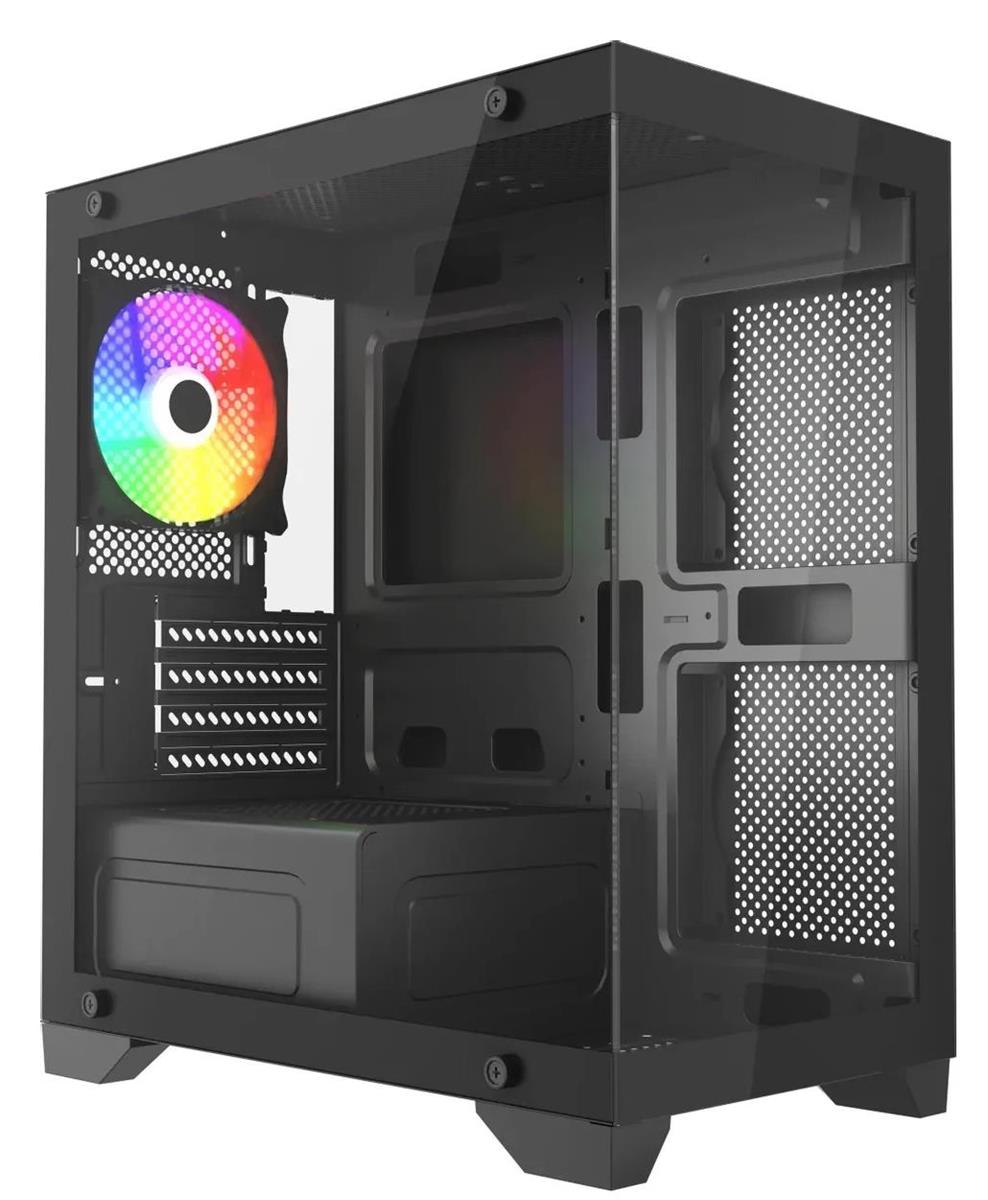 Изображение Корпус Accord ACC-350-02B Black (mATX, Mini-ITX, черный, без БП)/(ACC-350-02B)