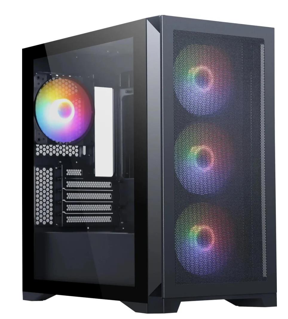 Изображение Корпус Accord ACC-AM08 Black (mATX, Mini-ITX, черный, без БП)/(ACC-AM08)