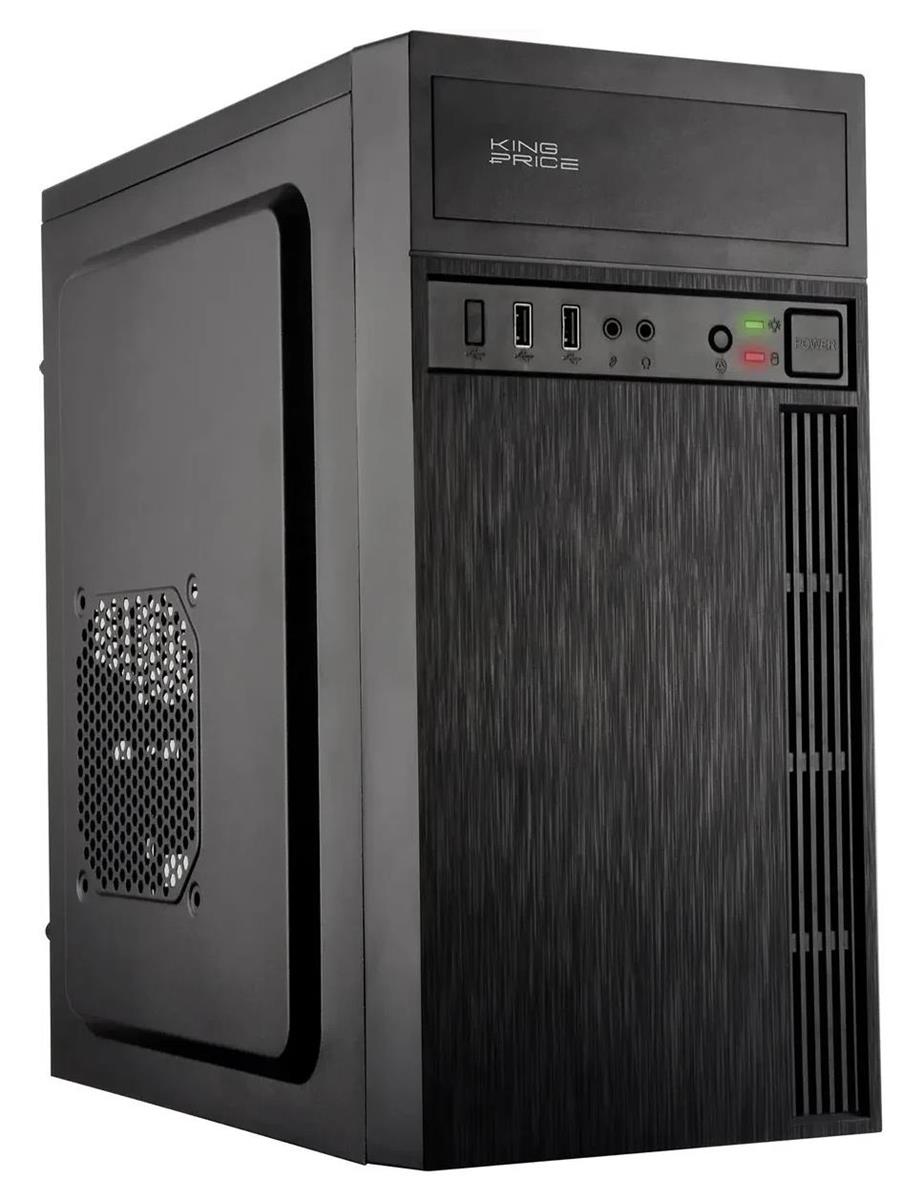 Изображение Корпус KingPrice KPCC-MN210 Black (mATX, Mini-ITX, черный, без БП)/(KPCC-MN210)
