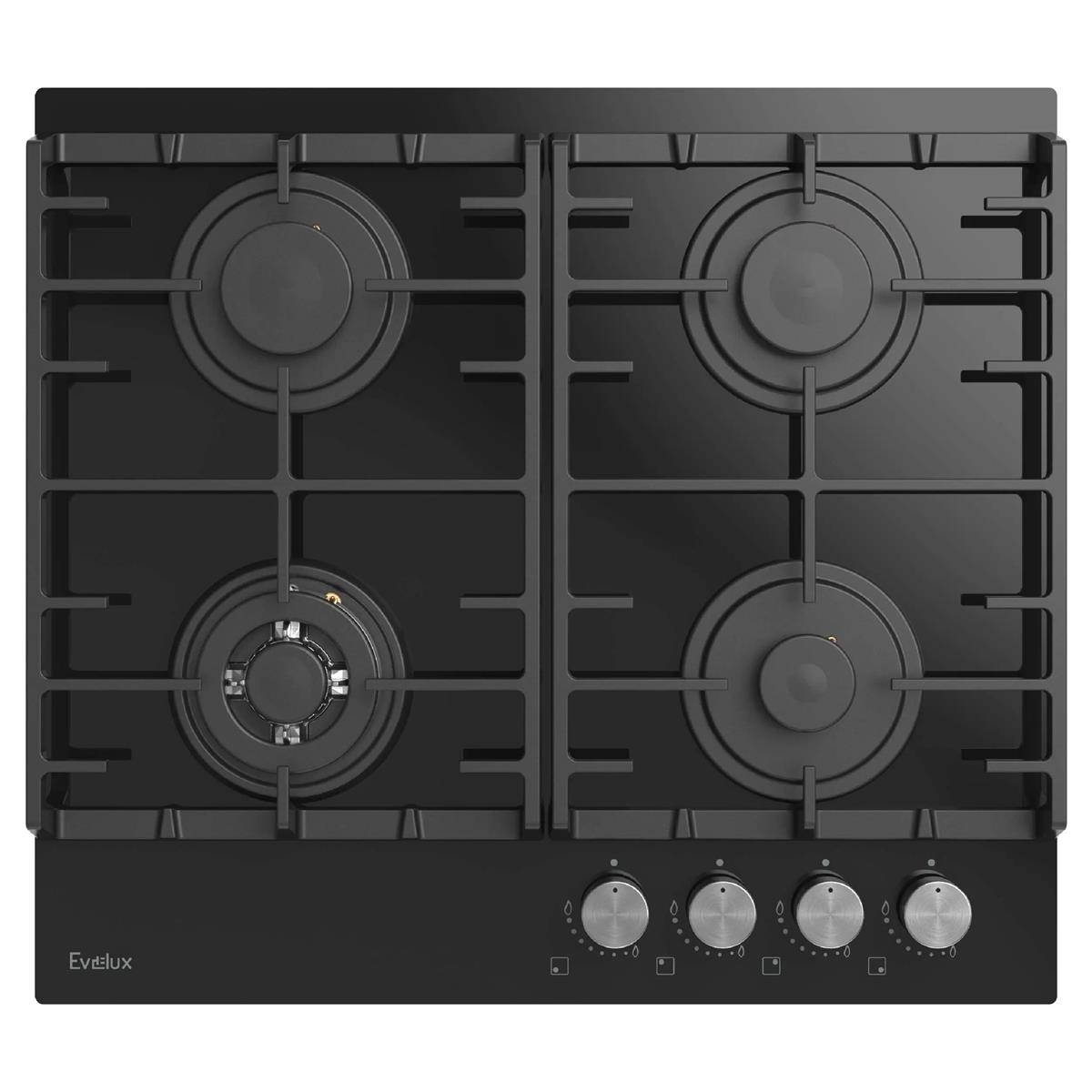 Изображение Варочная панель Evelux HEG 650 BG (черный)