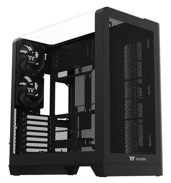 Изображение Корпус Thermaltake View 390 Air Black (mATX, ATX, Mini-ITX, черный, без БП)/(CA-11F-00M1WN-00)