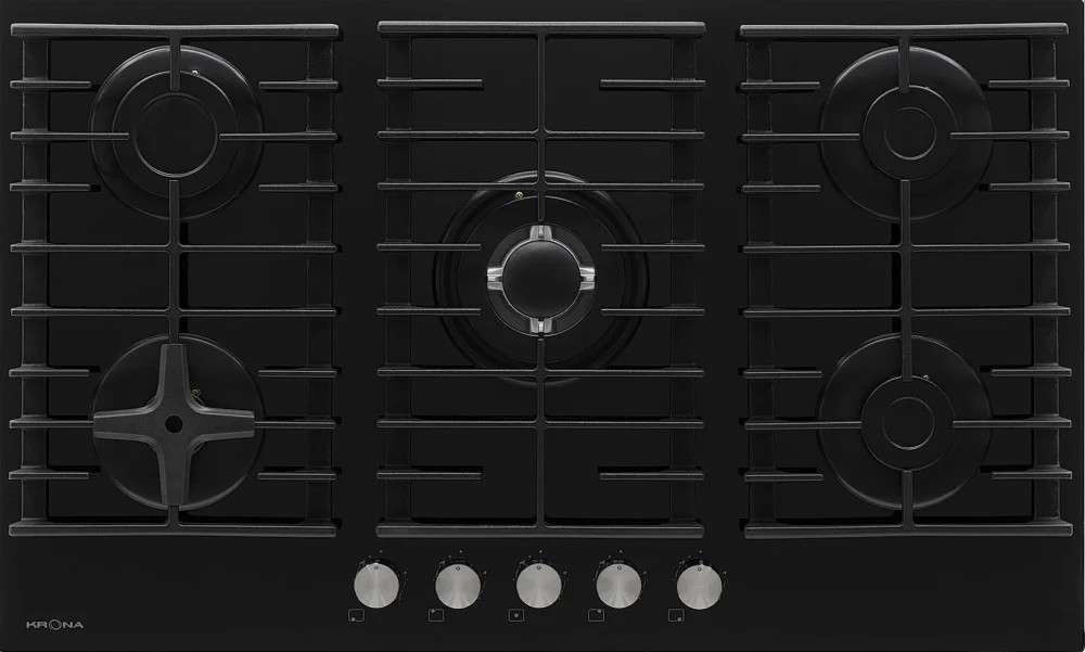 Изображение Варочная панель Krona HAGEL 90 BL W FC (черный)