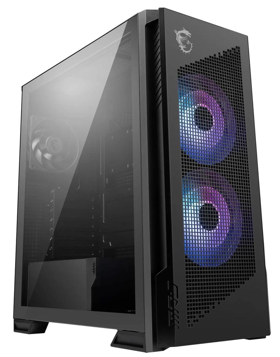 Изображение Корпус MSI MPG VELOX 300R AIRFLOW PZ Black (mATX, ATX, Mini-ITX, EATX, черный, без БП)/(306-7G27R21-JA4)