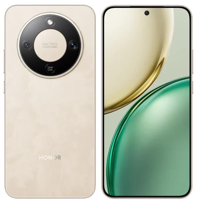 Изображение Смартфон HONOR X9d (256 Гб/12 Гб) золотистый