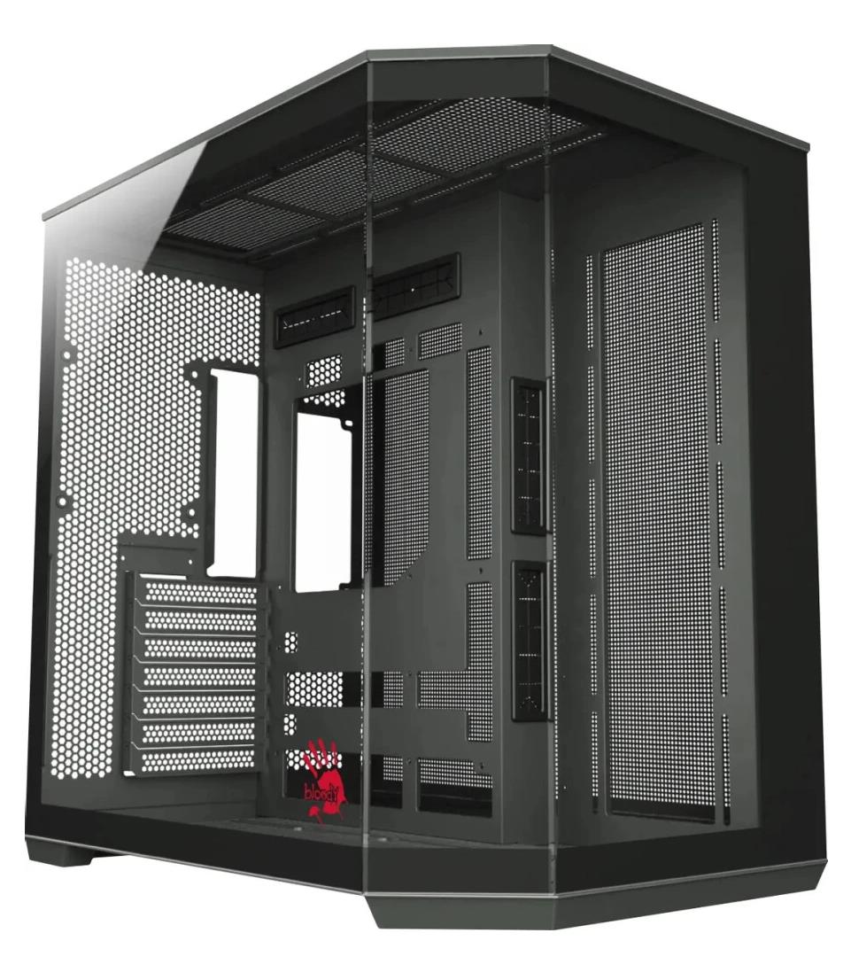 Изображение Корпус Bloody BD-CC109 Black (mATX, ATX, Mini-ITX, черный, без БП)/(BD-CC109-BK)