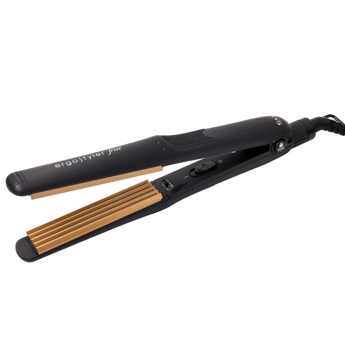 Изображение Щипцы для волос GA.MA ERGOSTYLER FRISE (GI1517) 60 Вт, 200 °С, черный (39 Вт /200 °C/)