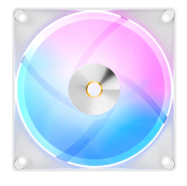 Изображение Вентилятор Ocypus Delta F12 WH ARGB (2000 об/мин , 120x120x25 мм,4-pin PWM)