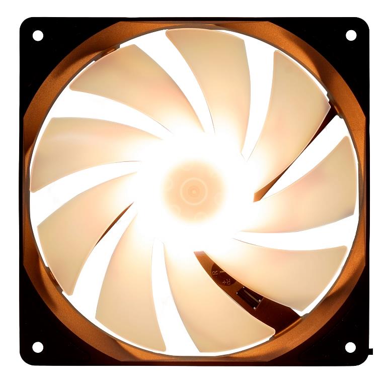 Изображение Вентилятор HSPD FN001 Black (1500 об/мин , 120x120x25 мм,4-pin PWM)